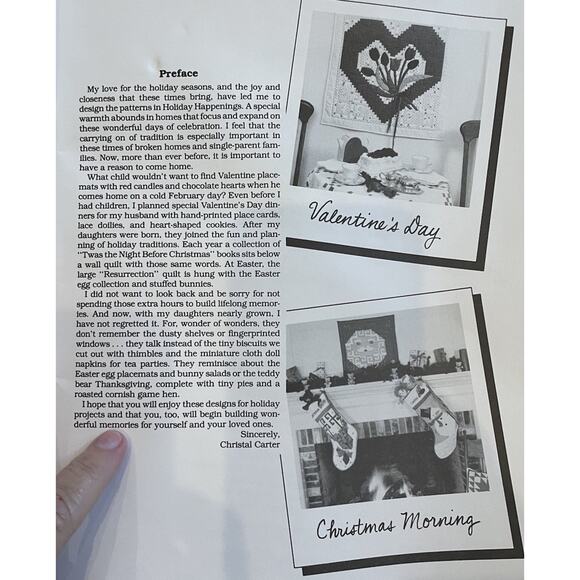 That Patchwork Place Holiday Happenings Quilt Pattern Book by Christal Carter - Picture 6 of 12